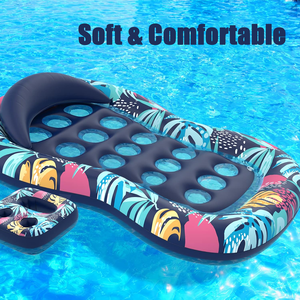 Materassino Gonfiabile in PVC <span class=keywords><strong>per</strong></span> Adulti, Tappetino Galleggiante <span class=keywords><strong>per</strong></span> Prendere il Sole, Zattera <span class=keywords><strong>per</strong></span> Relax all'Aperto, Lettino Galleggiante <span class=keywords><strong>per</strong></span> Piscina - Product Image 3