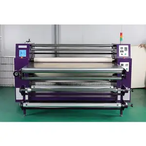Unique new type of roller sandwich design football shirt heat press transfer printing machine