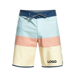 Shorts de bain personnalisés grande taille pour hommes, shorts de surf, longueur 15 pouces, séchage rapide, vêtements de sport et de bain - Product Image 1