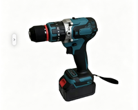 Perceuse sans fil 13 mm, moteur sans balais haute puissance, perceuse-visseuse portable, batterie lithium-ion 21 V, longue durée de vie de la batterie, charge rapide, mandrin 1/2