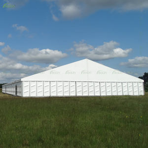 Chapiteau de luxe tente événementielle avec mur en ABS verre double porte PVC couverture de toit pour les entreprises de <span class=keywords><strong>location</strong></span> de fête entreposage et sport - Product Image 1