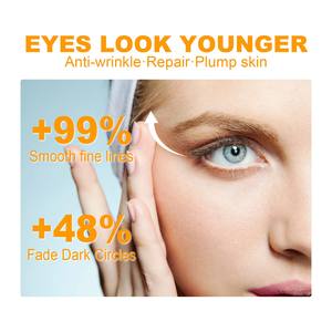 Crème contour des yeux hydratante et naturelle, anti-rides, anti-cernes, réparatrice et lissante - Product Image 3