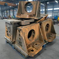 Boîtier en fonte grise usiné sur mesure par CNC, cadre de base pour équipement mécanique, certification IATF16949, tolérance