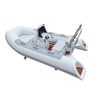 Bateau pneumatique robuste certifié CE RIB-330B, tubulure en PVC Hypalon, bateau de pêche marin