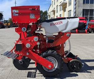 Haute qualité Huaken ferme tracteur monté planteur Machine haut de gamme maïs semoir <span class=keywords><strong>engrais</strong></span> 36L boîte à graines 210L boîte à graisse - Product Image 4