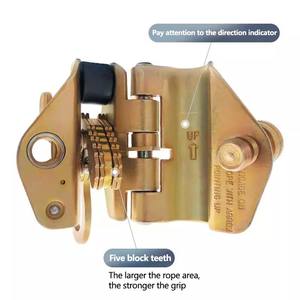 Réglage de la <span class=keywords><strong>corde</strong></span> de sécurité autobloquante Jensan 10-16 mm, équipement d'alpinisme en vente chaude pour la protection contre les chutes - Product Image 2