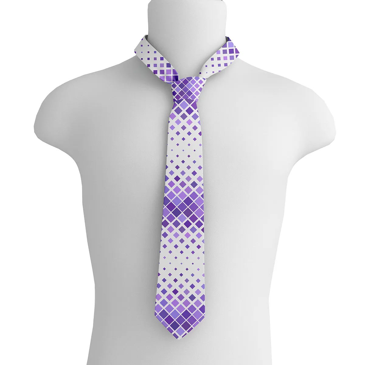 Klasik çizgili ızgara erkek kravat moda ince iş resmi Polyester baskılı kravat doğum günü partisi hediye kravat Neutr için uygun