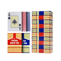 Cartes à Jouer en PVC Incassables et Imperméables Personnalisables en Gros, Format Jumbo, pour Texas Hold'em, Jeu de Cartes
