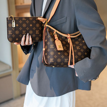 <span class=keywords><strong>Sac</strong></span> fourre-tout de luxe en PU grande capacité pour femme, de marque de créateur, motif géométrique, élégant, avec fermeture éclair et <span class=keywords><strong>logo</strong></span> - Product Image 4