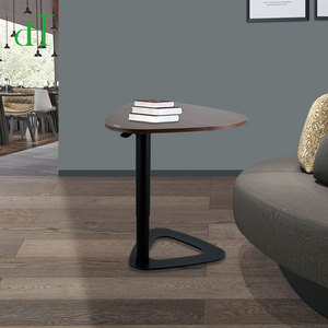 Mesa Auxiliar Moderna con Resorte de Gas y Altura Ajustable, Base Triangular, Marco de <span class=keywords><strong>Escritorio</strong></span> en Forma de C para Cama o Sofá WFH - Product Image 3