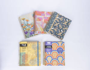 Cuaderno <span class=keywords><strong>Planificador</strong></span> de Hojas Sueltas con Espiral Multicapa de Alta Calidad y Color Personalizado, Cubierta de Papel Impresa con UV, 120 Hojas, para Oficina y Estudiantes - Product Image 3