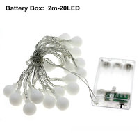 Tira de luces led RGB parpadeantes, decoración de fábrica, 5W, 10M, 20M