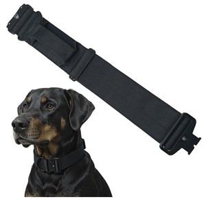 7cm Luxury <b>Dog</b> <b>Collar</b> Large Working <b>Dog</b> Training <b>Collar</b> Thickened Nylon Wear Resistant Material Luxury Metal Fittings - Product Image 4