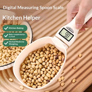 Báscula Digital de Alta Precisión con Pantalla LCD, Portátil, Electrónica, para Pesar Alimentos para Mascotas, Cuchara Medidora para Cocina - Product Image 2