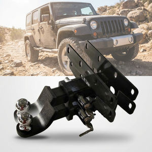ApexRide Accessoires Auto Tout-Terrain <span class=keywords><strong>4x4</strong></span>, Récepteur de Remorquage pour Jeep Wrangler JK JL - Product Image 1