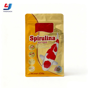 Nhà Máy Bán Buôn Tùy Chỉnh Túi Nhựa Cá Thức Ăn Mùi Bằng Chứng Độ Ẩm Bằng Chứng Cá Thức Ăn Túi 454G Cá Thực Phẩm Túi Với Nước Mắt - Product Image 1