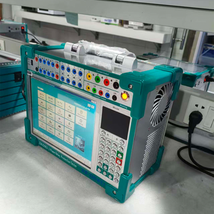 เครื่องทดสอบรีเลย์ 3 เฟส รุ่น ZHIWEI ZWJD903 ความแม่นยำสูง พร้อมหน้าจอ TFT LCD ขนาด 10.4 นิ้ว รองรับกระแสไฟฟ้า 0-90A แบบสามเฟสขนาน - Product Image 5