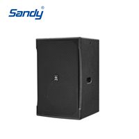 Haut-parleur passif Sandy Audio Karaoke 12 pouces, haut-parleur de cinéma maison, équipement sonore pleine gamme pour DJ/bar/chanté karaoké à domicile