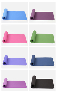 Alfombrilla de <span class=keywords><strong>Yoga</strong></span> TPE Ecológica Antideslizante, Personalizable con Logotipo, de <span class=keywords><strong>6</strong></span>/8 <span class=keywords><strong>mm</strong></span> de Grosor, Impermeable, Lavable, Premium - Product Image 2