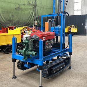 소형 100m 150m 휴대용 크롤러 유압 물 우물 광산 농장 및 주거 시추공 미니 드릴링 머신 - Product Image 4