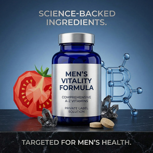 Comprimés multivitaminés pour hommes adultes de qualité supérieure |   Formule personnalisée pour hommes |   Complément nutritionnel complet pour la santé et le soutien immunitaire - Product Image 3