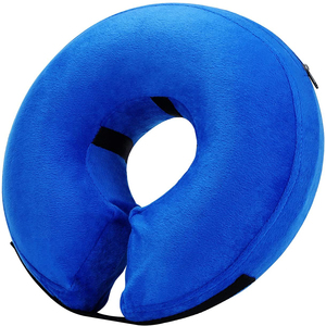 Inflatable Adjustable soft receovery Soft Protective Elizabethan Cone Collar After Surgery For Small/Medium/Large Dog And Cat
