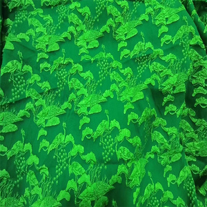 Tela de Encaje Animal Tridimensional de Alta Calidad, 100% Poliéster, Jacquard Africano, Tejido, Peso Medio, No Elástico - Product Image 2