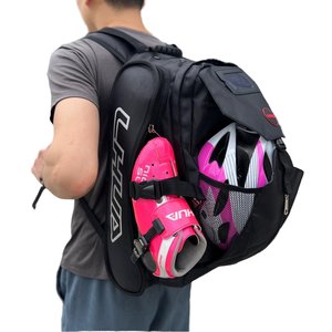 Mochila Profesional para Patines de Velocidad, de Nailon Impermeable y Grueso, 50-70L, Bolsa de Transporte Portátil para Patinaje sobre Hielo - Product Image 4
