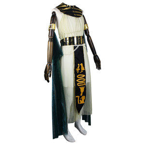 Meilleurs costumes de pharaons égyptiens Costume de cléopâtre pour femmes Costume adulte <span class=keywords><strong>Halloween</strong></span> - Product Image 5
