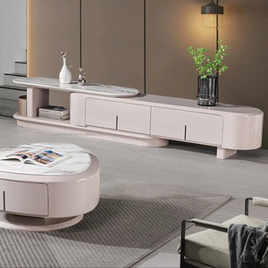 Mueble de TV de Lujo Moderno para Salón, Mueble para Chimenea, Mueble de TV de Pie, Diseños de Gabinetes para Sala de Estar, Mueble de TV Moderno para Café - Product Image 1