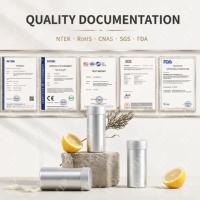 Prix d'usine – Tube en aluminium 30ml, 40ml, 50ml avec bouchon à vis pour pilules, comprimés, vitamines, huile de poisson, capsules, poudre de thé – Bouteille métallique vide pour emballage
