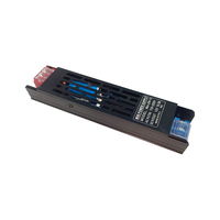 Mini Alimentation à découpage portable et efficace pour LED, 12V 16.5A 200W, entrée CA 100V-250V, sortie unique CC 50-60Hz
