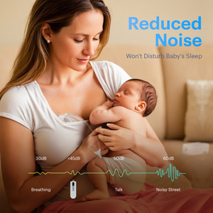 Xinghe Elettrico Senza Fili Doppio Tiralatte <span class=keywords><strong>in</strong></span> <span class=keywords><strong>Silicone</strong></span> con Batteria Ricaricabile, Illuminazione LED e <span class=keywords><strong>Reggiseno</strong></span> Indossabile - Product Image 5