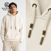 Geflochtene Polyester-Kordel mit Metallenden für Hosen, Kapuzenpullover, Jogginghosen, Sweatpants, Kleidungszubehör, Individuell Anpassbar