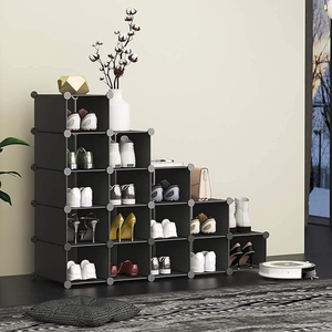 Ropero para <span class=keywords><strong>bebe</strong></span> de plstico zapatos organizador ahorro de espacio Zapatero organizador de almacenamiento - Product Image 3