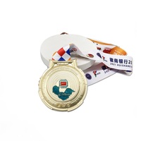 Trophées en émail argentés souvenirs, design vierge, course à pied, médailles en métal bon marché pour marathon