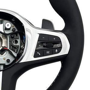 Volant complet en cuir noir vintage pour BMW F02 M340i <span class=keywords><strong>M4</strong></span> M6 F15 G82 X7 F10 M5 - Product Image 6