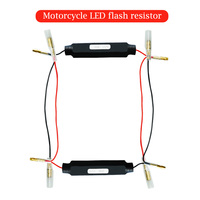 Résistance de charge LED 10W 10 Ohm, décodeur anti-erreur, anti-étincellement, 84,5 mm, résistance universelle pour clignotants de moto