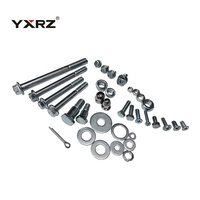 Juego Completo de Accesorios para el Sistema de Carrocería de Motocicleta CG125, Incluye Placa de Cadena, Piñón, Tuerca, Perno y Tornillos para HONDA