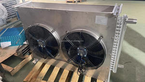 Système de refroidissement de panneaux solaires des <span class=keywords><strong>EAU</strong></span> 15kw <span class=keywords><strong>petit</strong></span> échangeur de chaleur à refroidisseur sec avec tube en cuivre/<span class=keywords><strong>radiateur</strong></span> et ventilateur d'air à ailettes en aluminium - Product Image 2