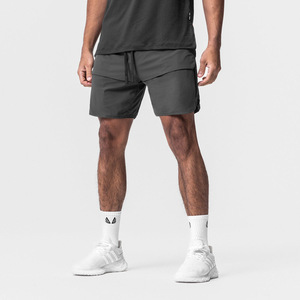 <span class=keywords><strong>Pantalones</strong></span> Cortos Deportivos Casuales de Verano para Hombre, de Tres Cuartos, Color Sólido, Secado Rápido, Cintura Media, Transpirables, con Cordón Ajustable, para Correr - Product Image 4