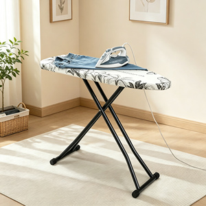 <span class=keywords><strong>Planche</strong></span> <span class=keywords><strong>à</strong></span> <span class=keywords><strong>repasser</strong></span> pliable réglable en hauteur <span class=keywords><strong>pour</strong></span> la maison avec housse imprimée résistante <span class=keywords><strong>à</strong></span> la chaleur - Product Image 2