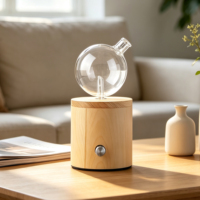 Diffuseur d'arômes en bois pour chambre à coucher, yoga, spa, diffuseur d'huiles essentielles sans eau, nébulisation