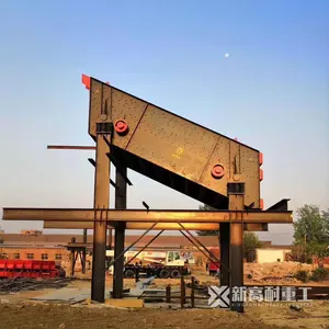 Máquina de cribado vibratorio para minería, equipo de cribado para arena de cuarzo y piedra de agregado