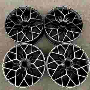 Kw Forgé 21 22 Pouces 5x108 Jantes pour <span class=keywords><strong>VOLVO</strong></span> EX30 XC90 <span class=keywords><strong>V90</strong></span> Cross Country Personnalisé Noir Brillant Machine Face Jantes En Alliage D'aluminium - Product Image 6
