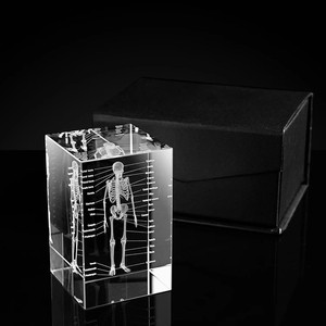 Fabricante personalizado K9 cristal 3D corazón humano modelo grabado con láser hogar Oficina decoración cardiología regalo - Product Image 1