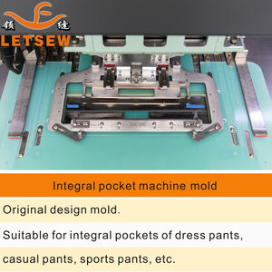 Máquina de <span class=keywords><strong>Coser</strong></span> Láser Integral Totalmente Automática LETSEW LF-Y5, Adecuada para Pantalones Casuales y Deportivos, Equipo Patentado - Product Image 2