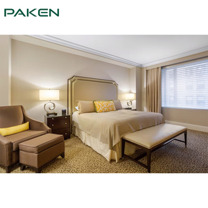 वन-स्टॉप टर्नकी होटल परियोजना फर्नीचर समाधान निर्माता होटल अतिथि कमरे के लिए होटल बेडरूम फर्नीचर होटल बेडरूम - Product Image 2