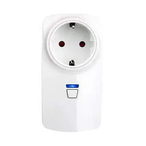 EU European Standard Single Channel Learning Remote Control Socket Learning Code Switch Remote Control Power Controller