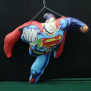 사용자 정의 영화 캐릭터 풍선 슈퍼맨 2D 풍선 벽 장식 브랜드 에어 마스코트 풍선